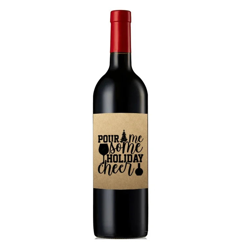 Some Holiday Cheer - Wine Bottle Label