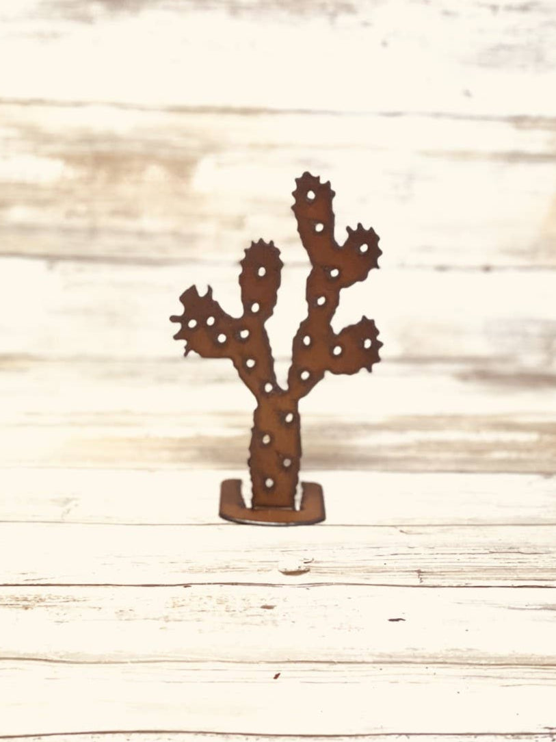 Prickly Pear Rustic Figure