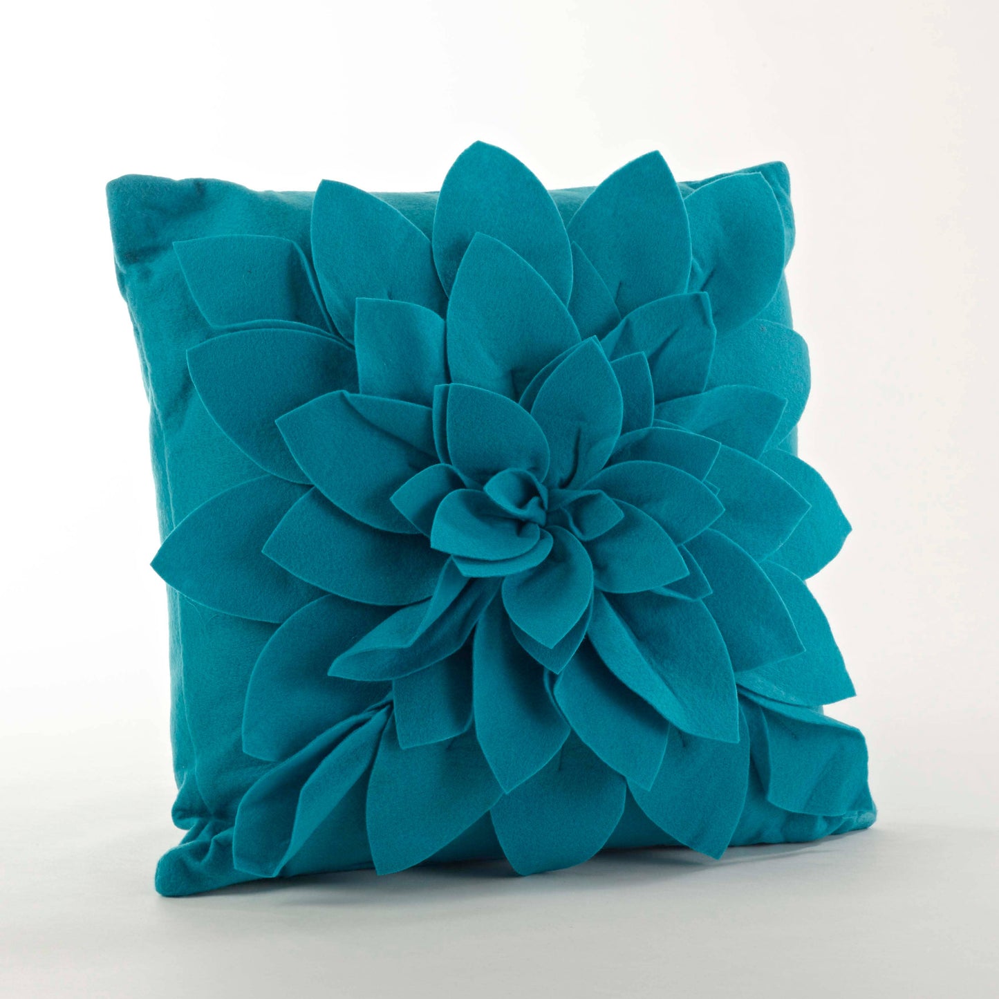 Flower Petal Throw Pillows, 17"