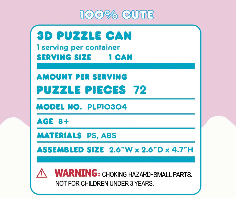 Cinnamoroll Soda Pop 3D Puzzle