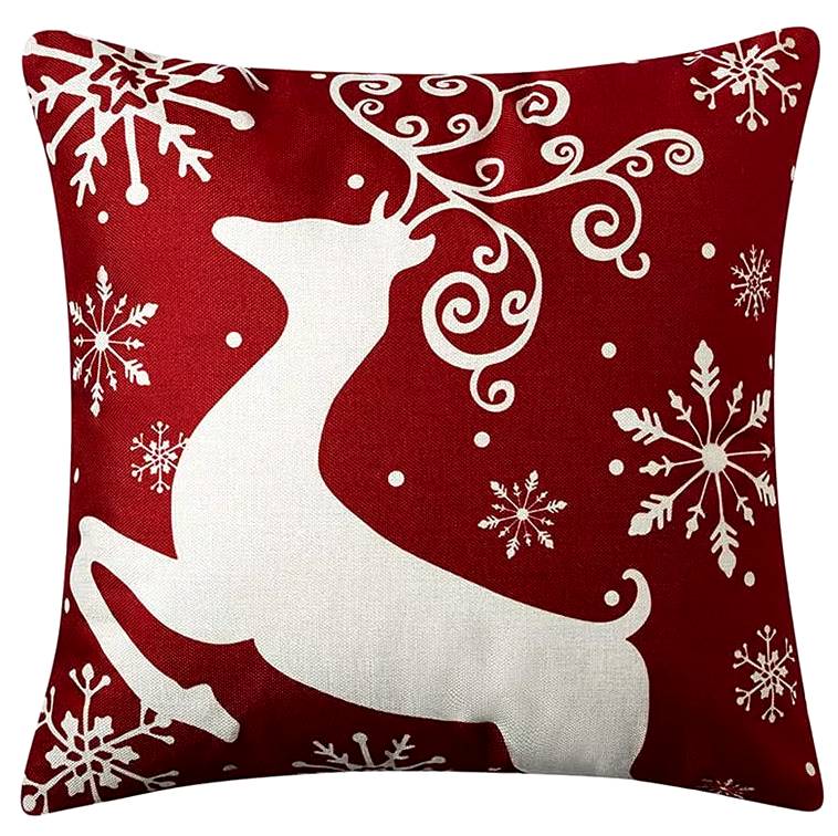 Christmas Themed Pillows, 18"