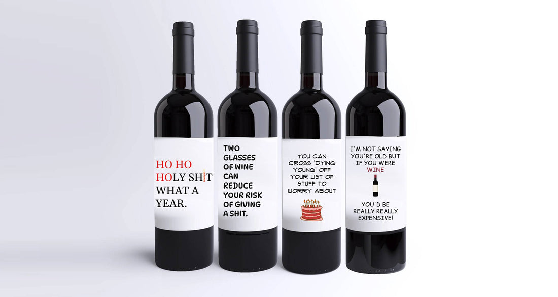 Funny Wine Bottle Labels