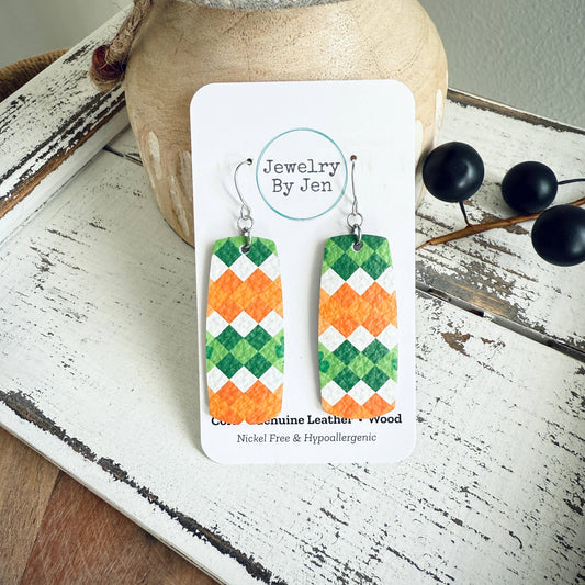 Medium Bar: Green/Orange/White