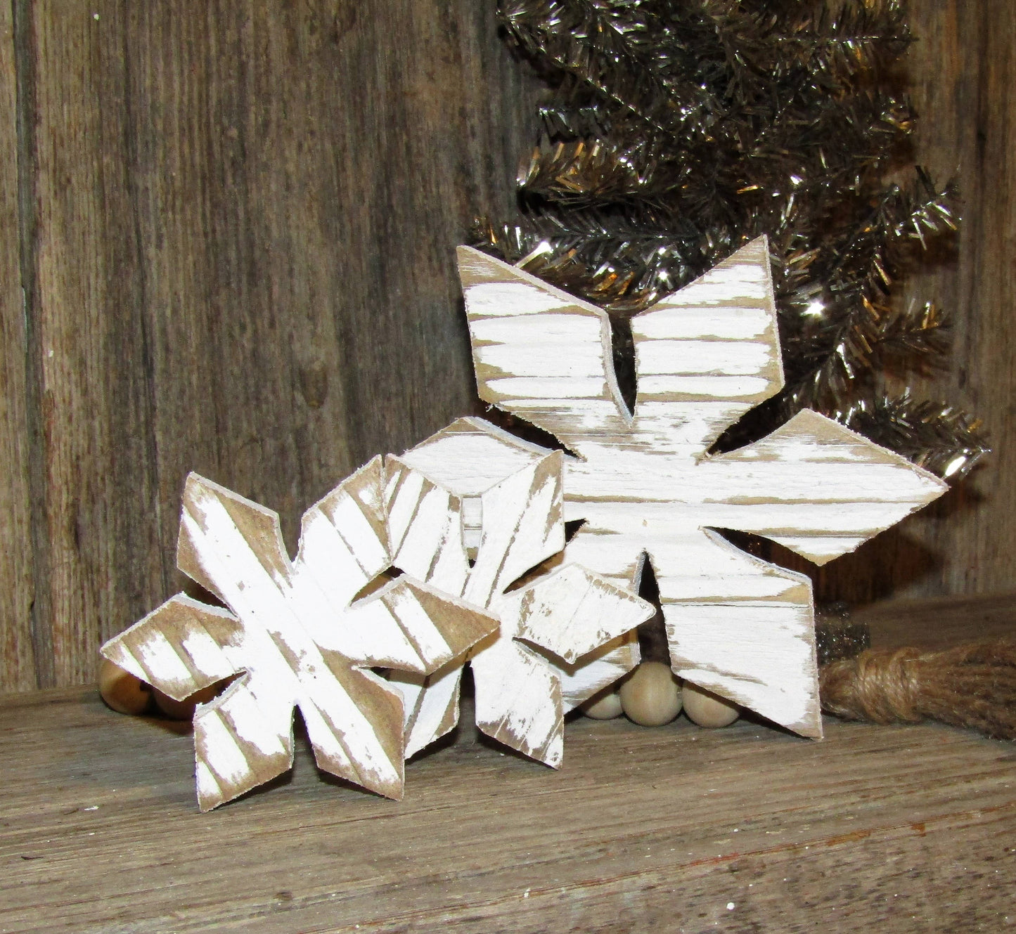 Wooden Snowflake