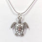 Sea Turtle Pendant Sterling Silver Necklaces 18"