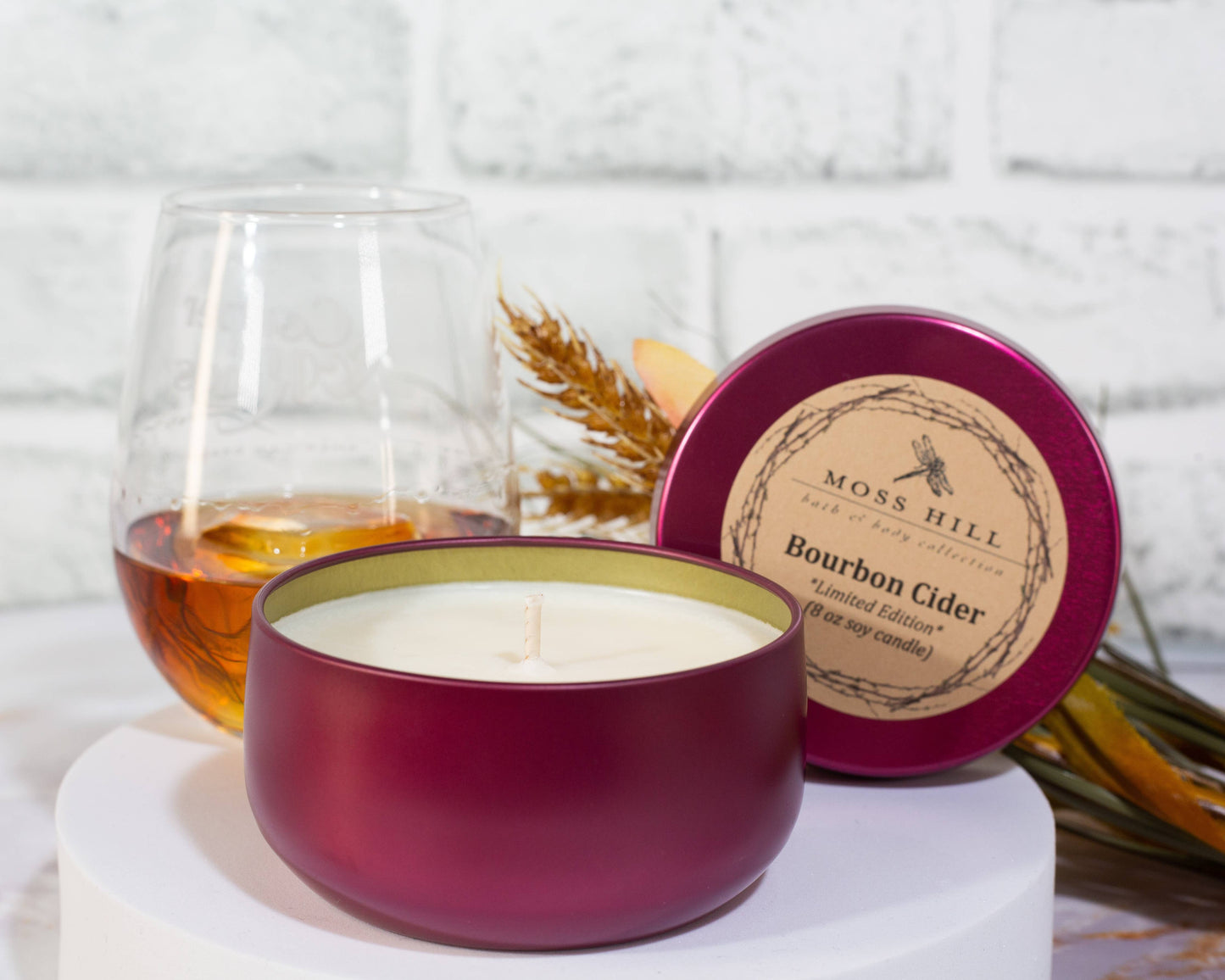 Soy Wax Candles, Seasonal 8 oz