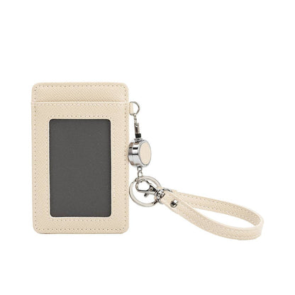 Eva Ivory Vegan Lanyard Wallet