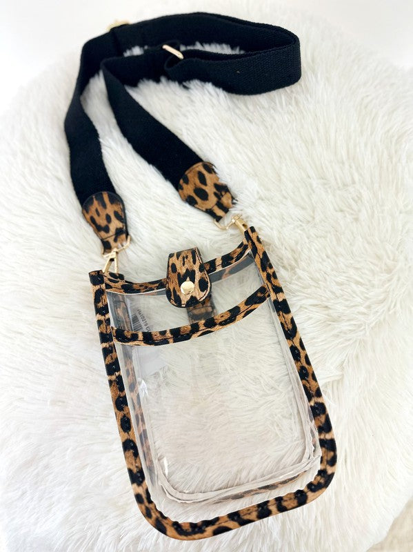 Mini Clear Crossbody Bag