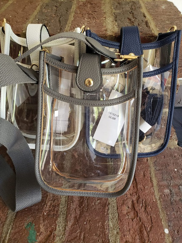 Mini Clear Crossbody Bag