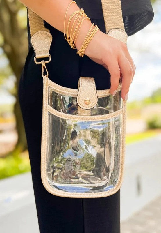 Mini Clear Crossbody Bag