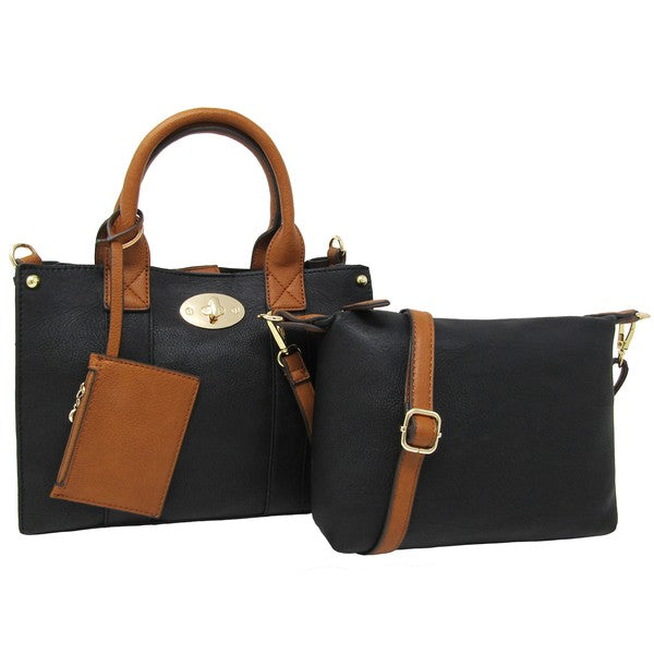 Cameran 3-in-1 Boxy Satchel & Crossbody