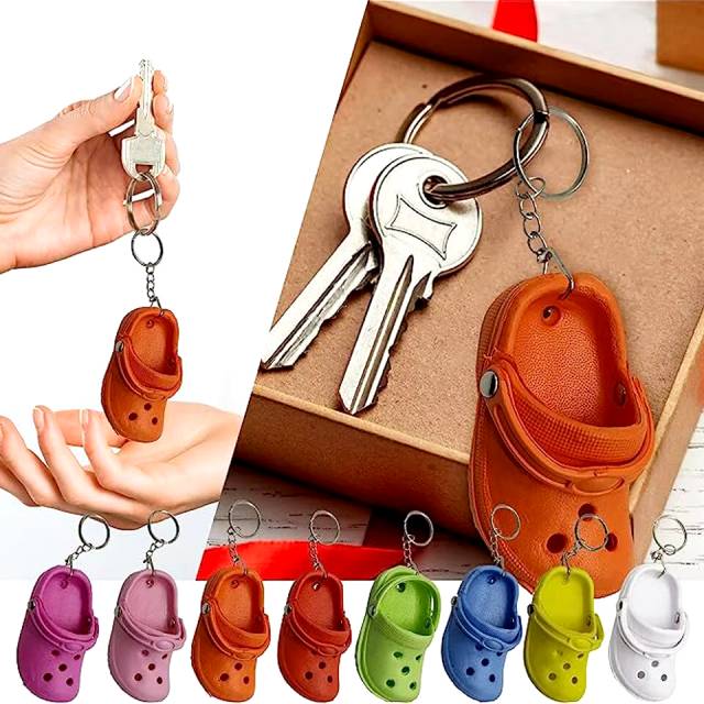 Mini Crocs Keychain