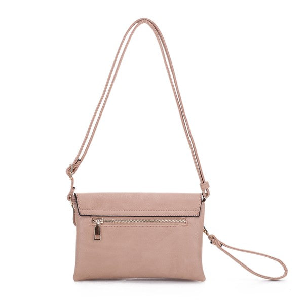 Mariah Quilted Envelope Crossbody Bag