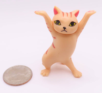 Dancing Cat Figurines