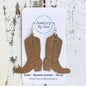 Cowgirl Boots: Tan