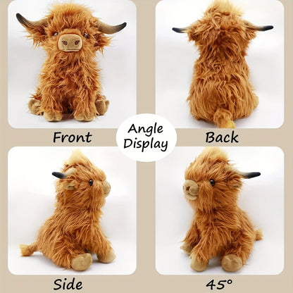 Plush Highland Bull