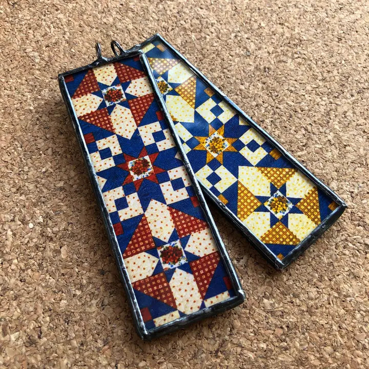 Quilt Ornament - Uncle Checker's