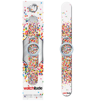 Sprinkle Dots Slap Watch by Watchitude