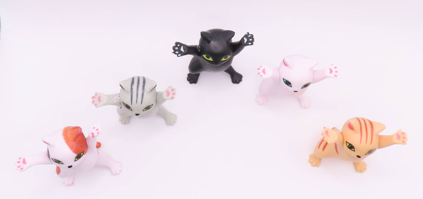 Dancing Cat Figurines