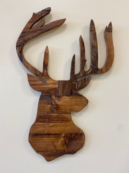 Buck Wooden Wall Art