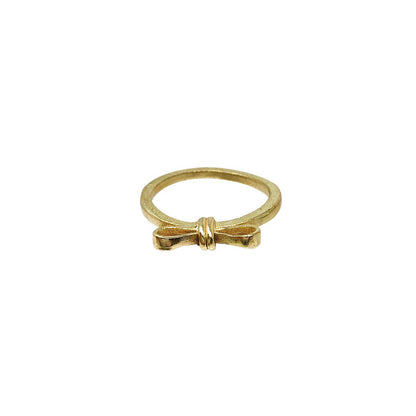 Wrapped Bow Ring - Gold