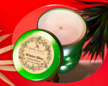 Soy Wax Candles, Seasonal 8 oz