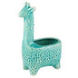 Giraffe Planter in Lake Blue, Large