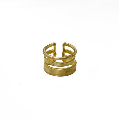 Evolving Layers Ring - Gold