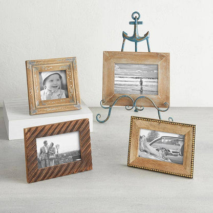 Wooden Stripe Photo Frame