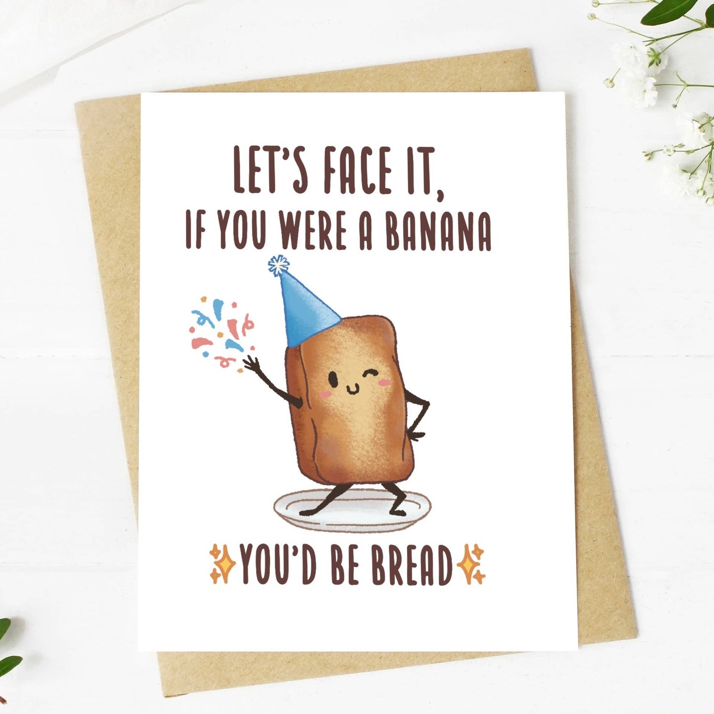 If You Were a Banana, Greeting Card