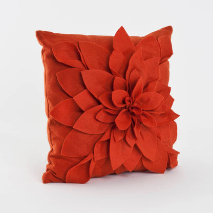 Flower Petal Throw Pillows