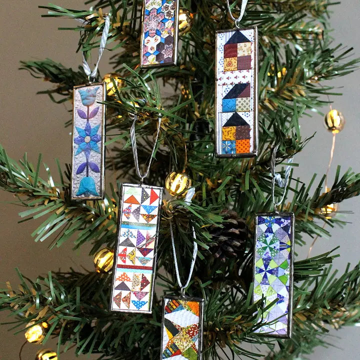 Quilt Ornament - Uncle Checker's