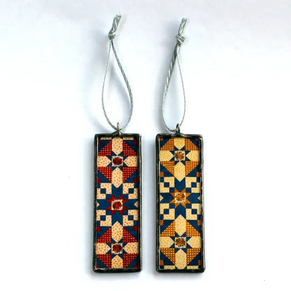 Quilt Ornament - Uncle Checker's