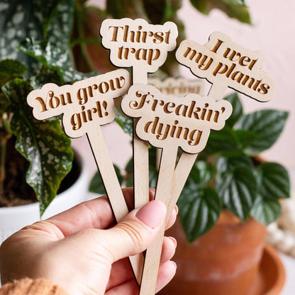 Wooden Plant Markers