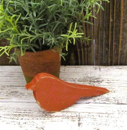 Wooden Bird - Rustic