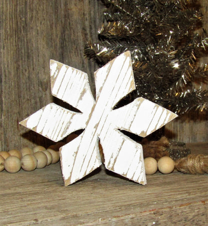 Wooden Snowflake