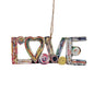 Love Sign Ornament - Recycled Paper