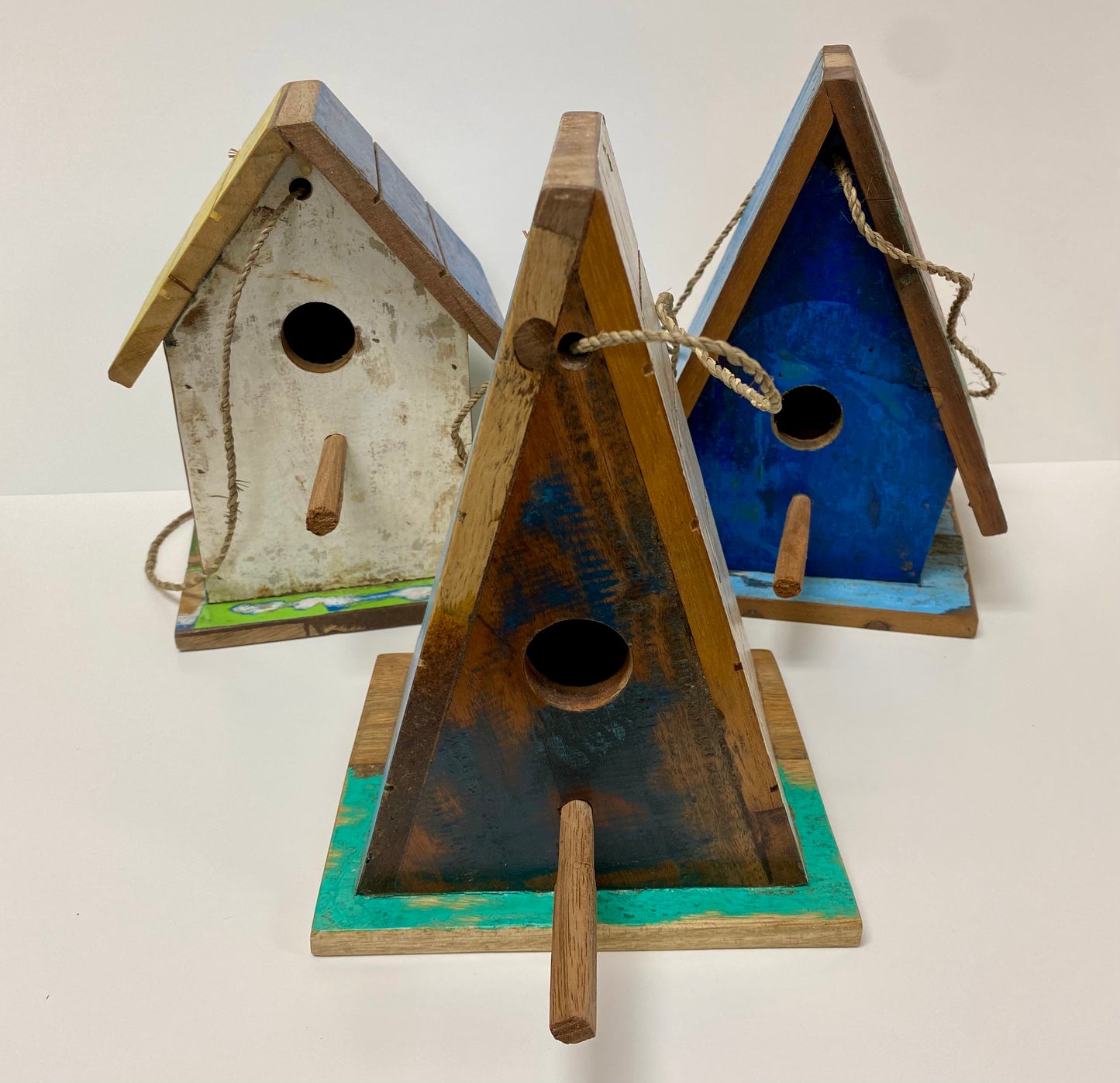 Boat Wood Bird House