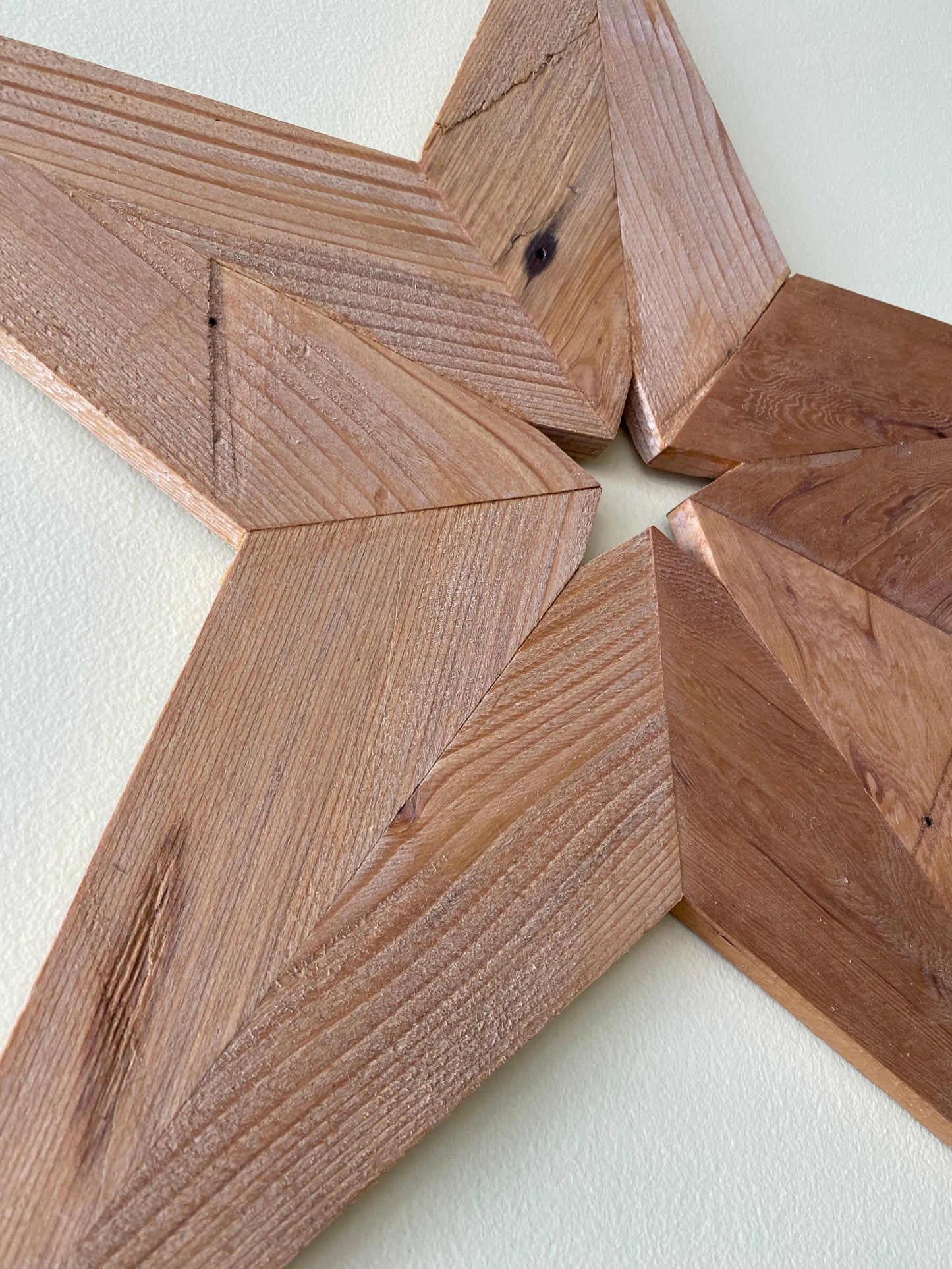 Wooden Star Wall Art, Thin