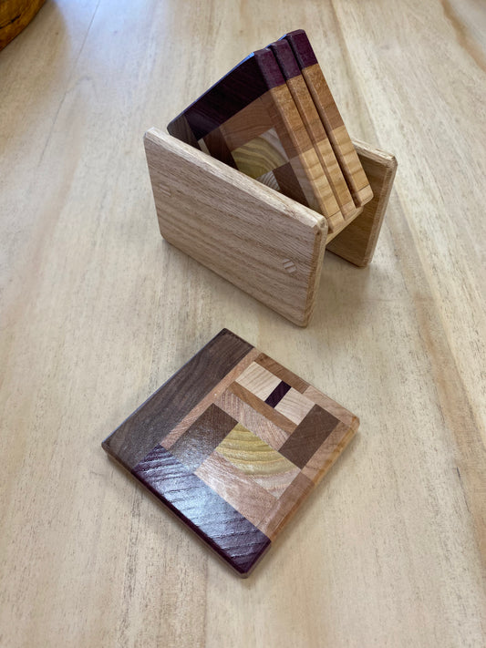 Mosaic Wooden Coasters