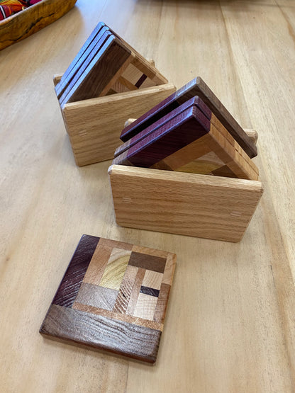 Mosaic Wooden Coasters