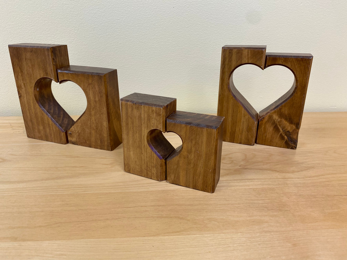 Wooden Heart Cutouts