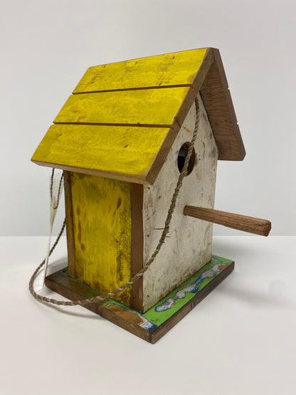 Boat Wood Bird House