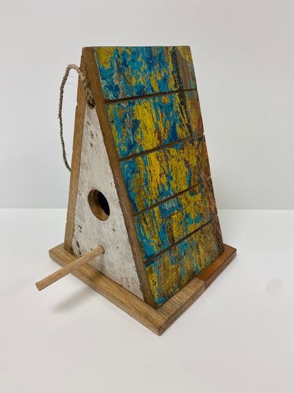 Boat Wood Bird House