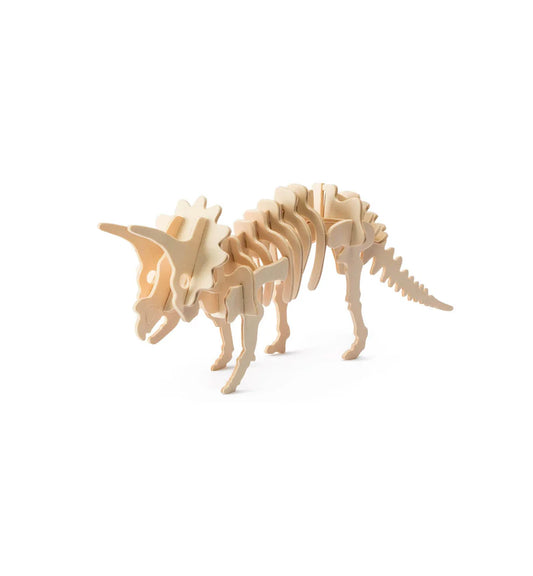 Triceratops Wooden Puzzle Kit