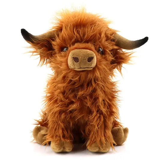 Plush Highland Bull