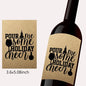 Some Holiday Cheer - Wine Bottle Label