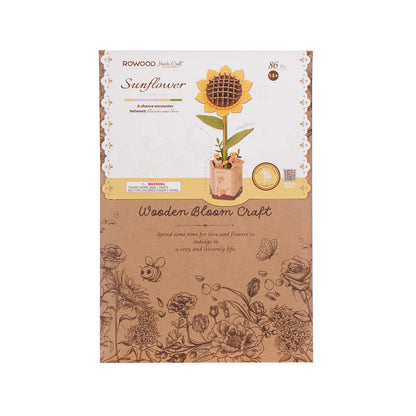 Sunflower Wooden Puzzle Kit