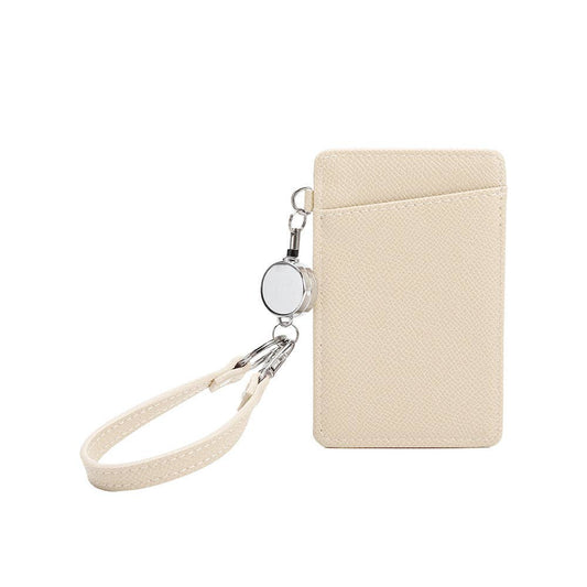 Eva Ivory Vegan Lanyard Wallet