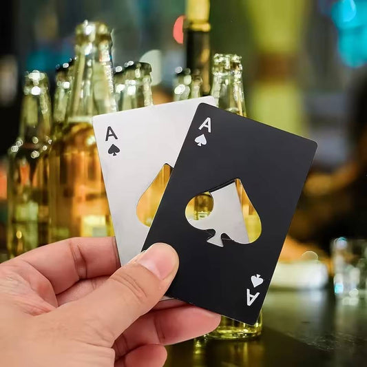 Poker Card Bottle Opener